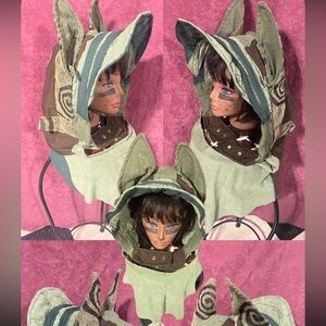 Hood/scarf with ears
